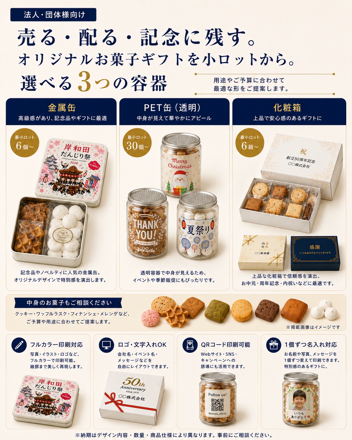 ギフト・化粧箱のイメージ